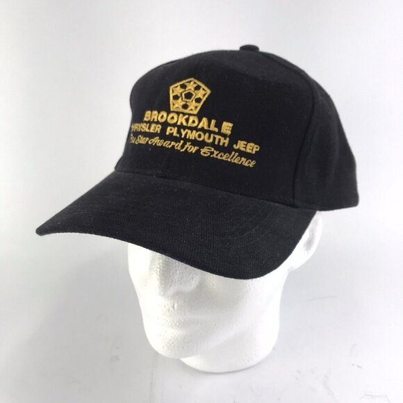 Vintage Brookdale Chrysler Plymouth Jeep Car Dealership Hat by Cobra Caps, MN - Picture 1 of 6